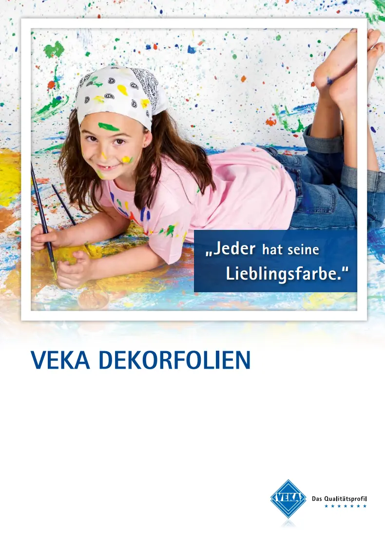 Dekblatt VEKA Dekorfolien Dekblatt VEKA Dekorfolien