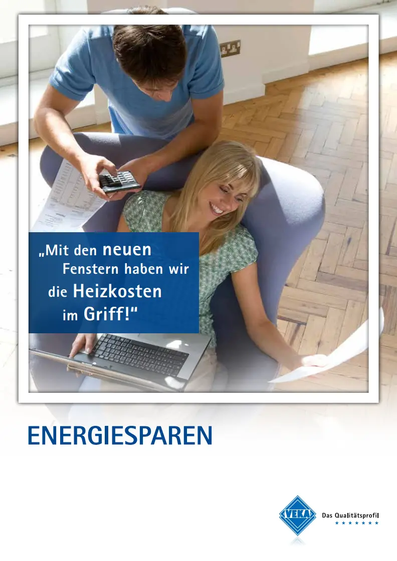 Deckblatt Energiesparen
