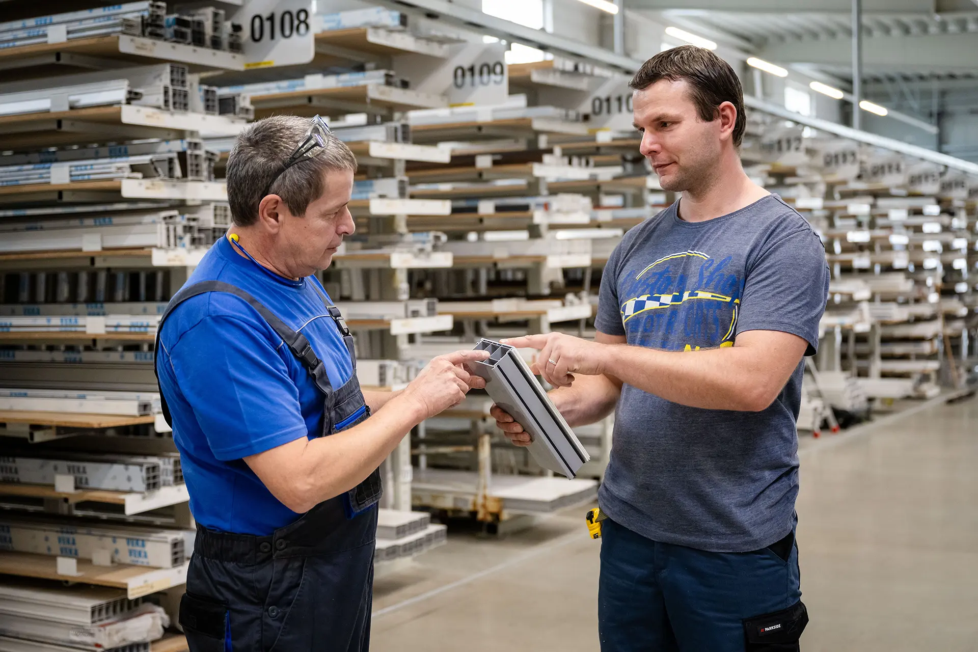 JS9c Fertigungshalle für Fenster und Türen